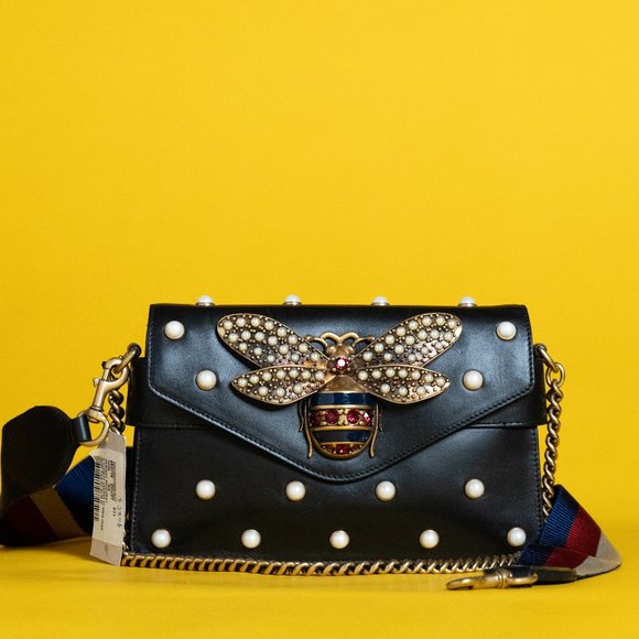 GUCCI BROADWAY CLUTCH - Picture 2 of 4